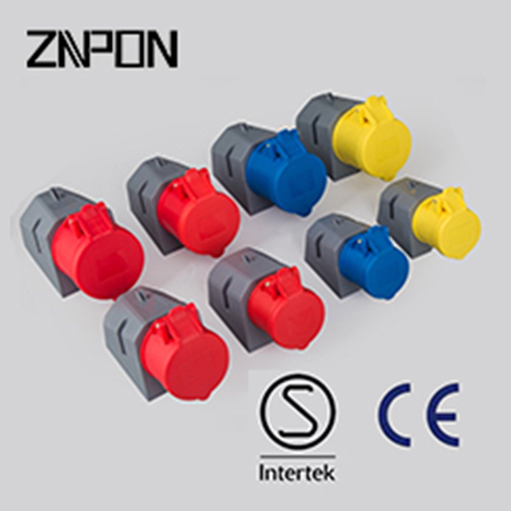 ZNPON 16A 32A male and female industrial plug and socket
