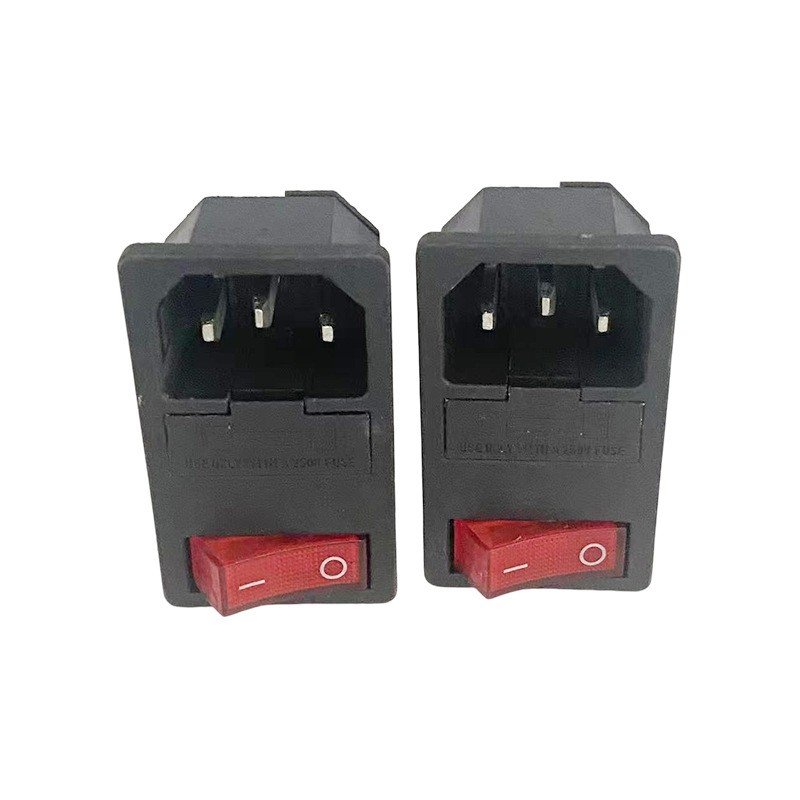 Economic Plugs And Socket Ac Power Socket With Fuse