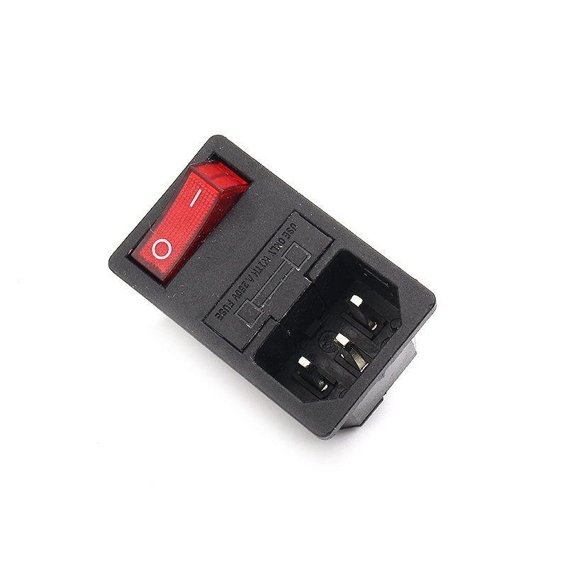 Economic Plugs And Socket Ac Power Socket With Fuse