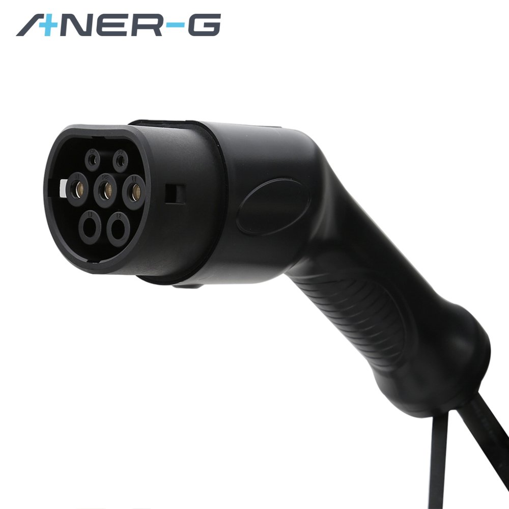Electric Vehicle Car Charger Female Plug Gun EV Connectors Type 2 IEC 62196 16A 32A AC EV Charging Cable