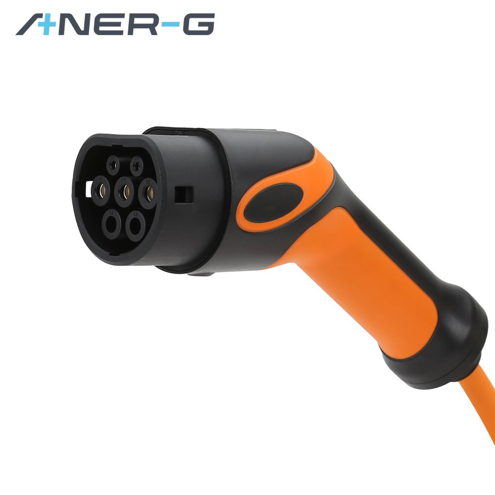 Electric Vehicle Car Charger Female Plug Gun EV Connectors Type 2 IEC 62196 16A 32A AC EV Charging Cable