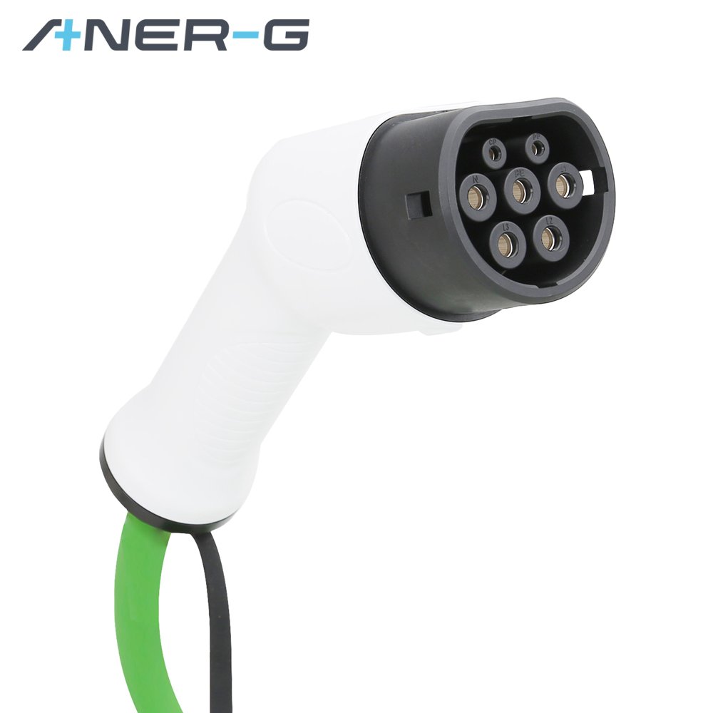 Electric Vehicle Car Charger Female Plug Gun EV Connectors Type 2 IEC 62196 16A 32A AC EV Charging Cable