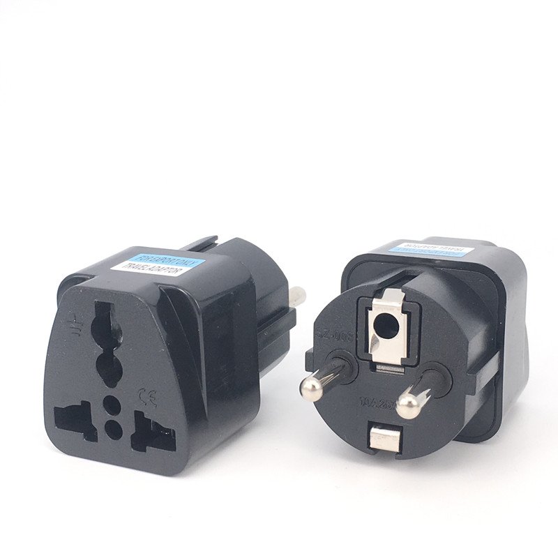 250V Converter Socket 10A EU Plug Travel Socket Universal travel UK EU adapter