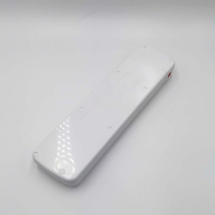 Universal power strip colorful plastic extension socket safety plug with fuse protection individual switch electric socket