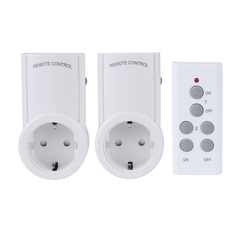 EU Remote Control Socket Home Smart Outlet Plug 433mhz for Home Appliances 220v remote control socket