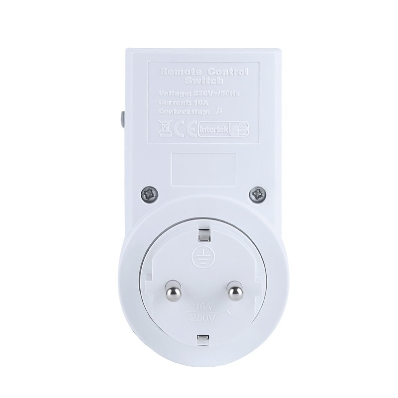 EU Remote Control Socket Home Smart Outlet Plug 433mhz for Home Appliances 220v remote control socket
