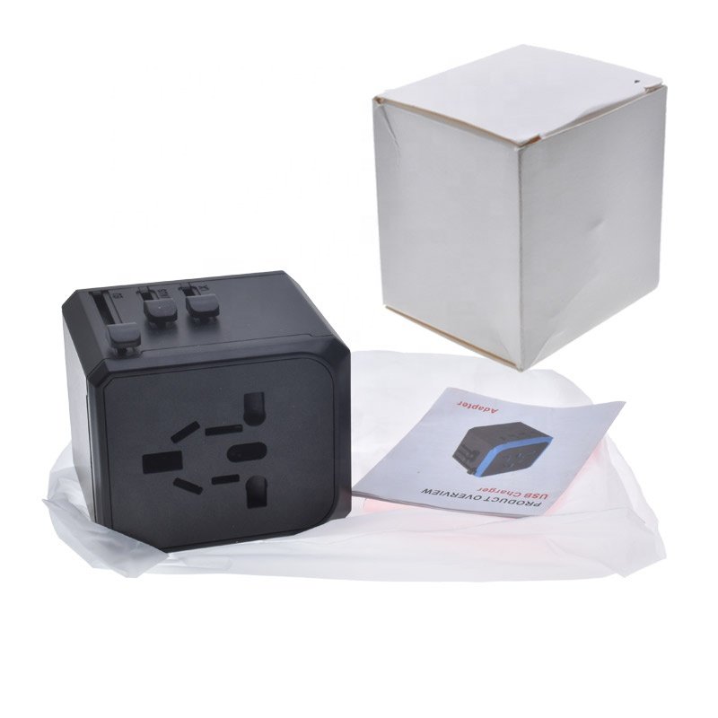 New Universal Plug adapter 3 USB 4 USB 1 Type-C Multi Travel Around the world Converter 3.5A Output 8A 250V For EU US AU UK