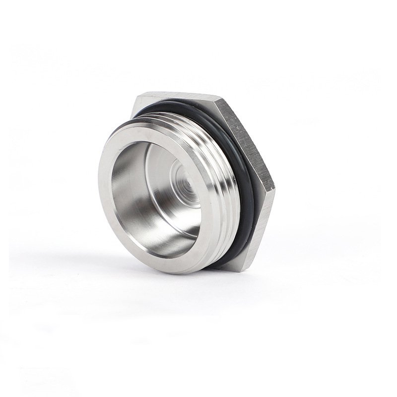 Round or Hex-Head plug Stop covering SS304 NPT Metric Waterproof metal Seal Plug