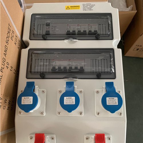 AJCEE Customized Modules Sweden ip44 industrial plug socket power Distribution boxes