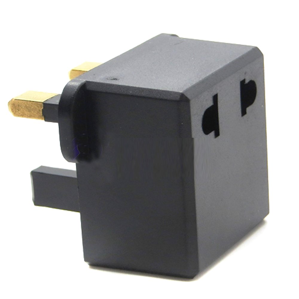 AC Plug Converter EU to UK Plug Adapter Universal Travel Power Socket Plug