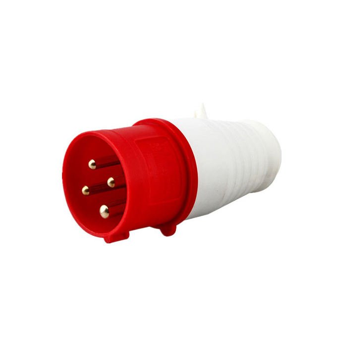 IP44 4 Pin 32A Reefer Container Industrial Plug Socket