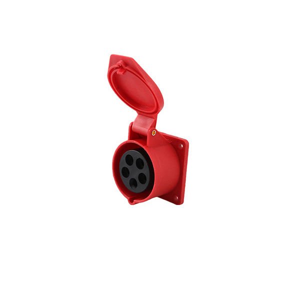 IP44 4 Pin 32A Reefer Container Industrial Plug Socket