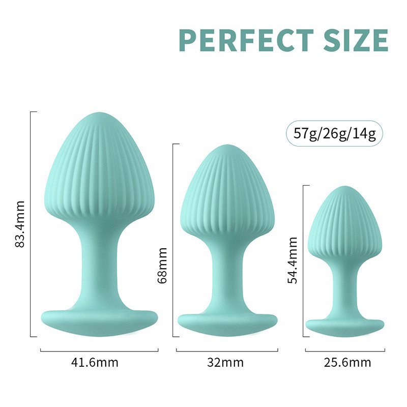 Factory Hot Sale Anus Massager Factory Wholesale Prostate Vibrator Telescoping Anal Plug Vibrator Anal Plug