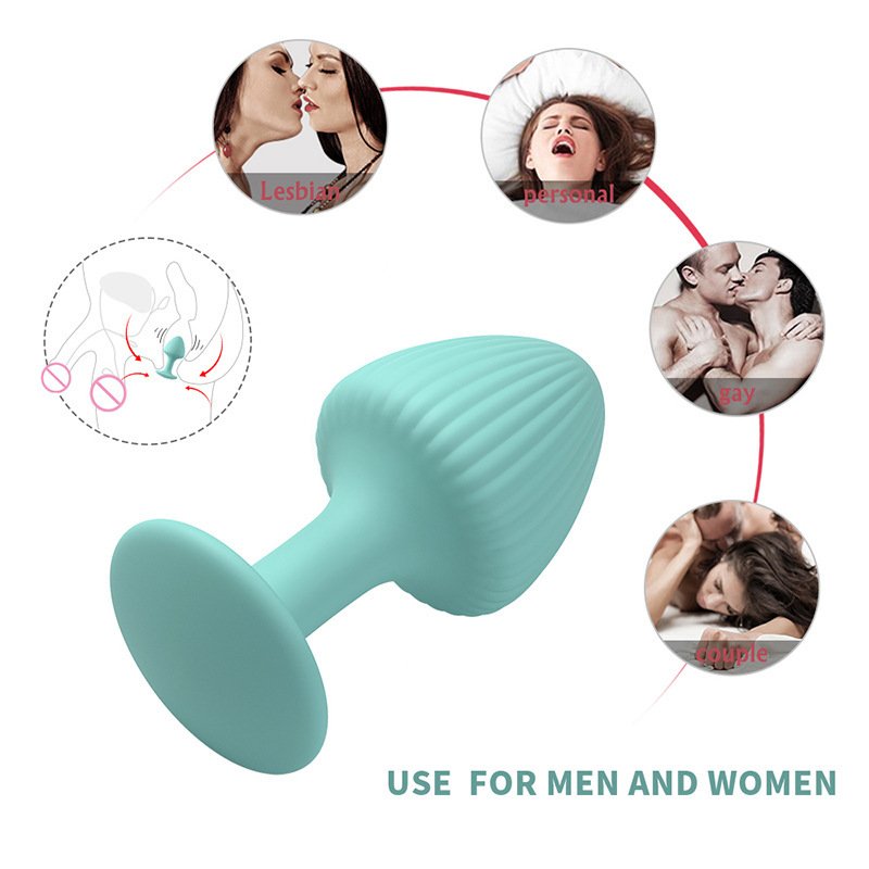 Factory Hot Sale Anus Massager Factory Wholesale Prostate Vibrator Telescoping Anal Plug Vibrator Anal Plug