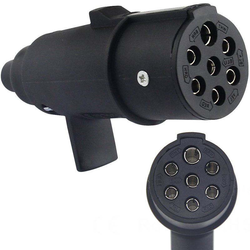 trailer parts accessories 7 core truck tractor 24 volt base trailer plug for truck