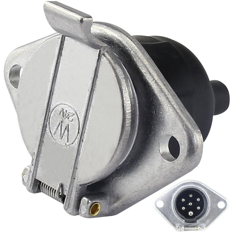 trailer parts accessories 7 core truck tractor 24 volt base trailer plug for truck
