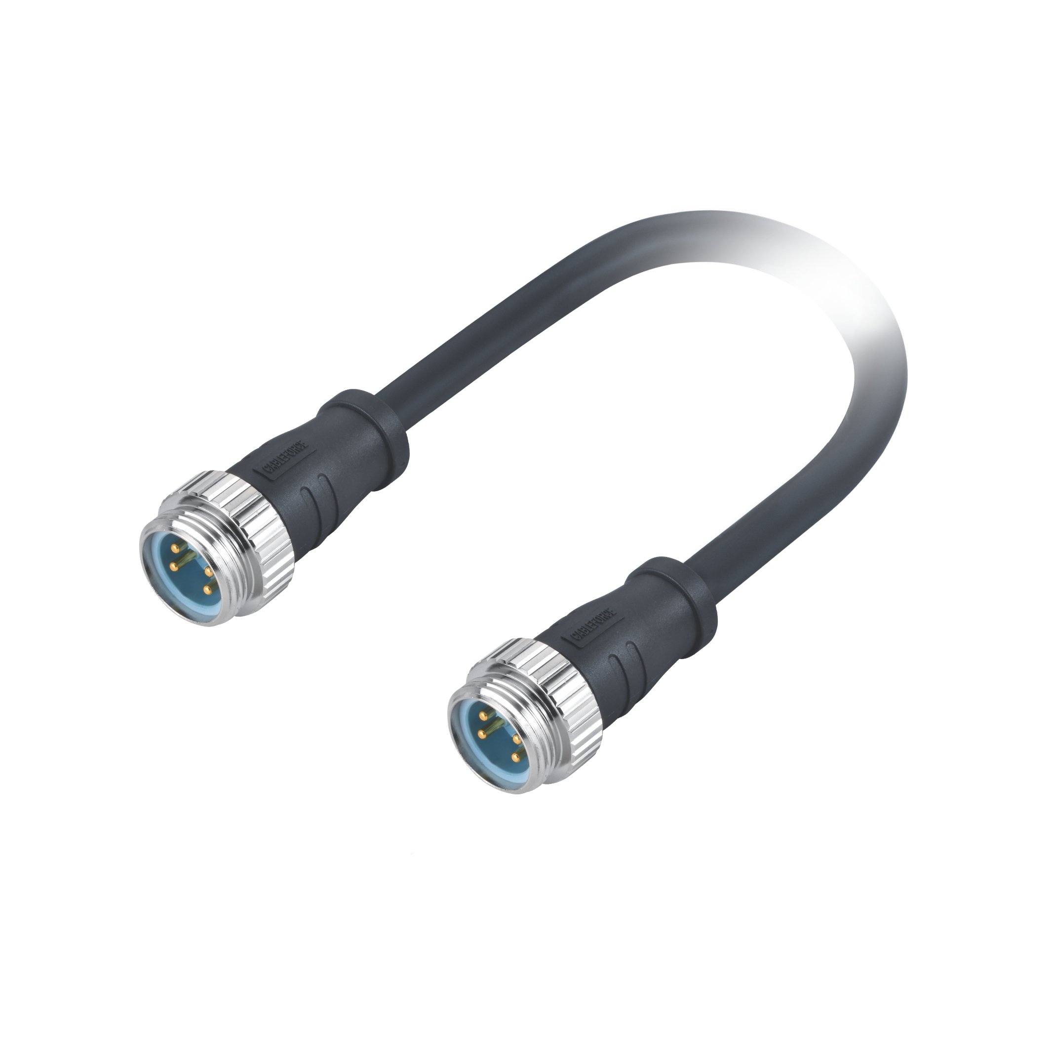 Custom wholesale 7/8 inch Mini-change connector 5pin female to CEE 7/7 power plug molded 1.5m 3x16AWG PVC jacket cable