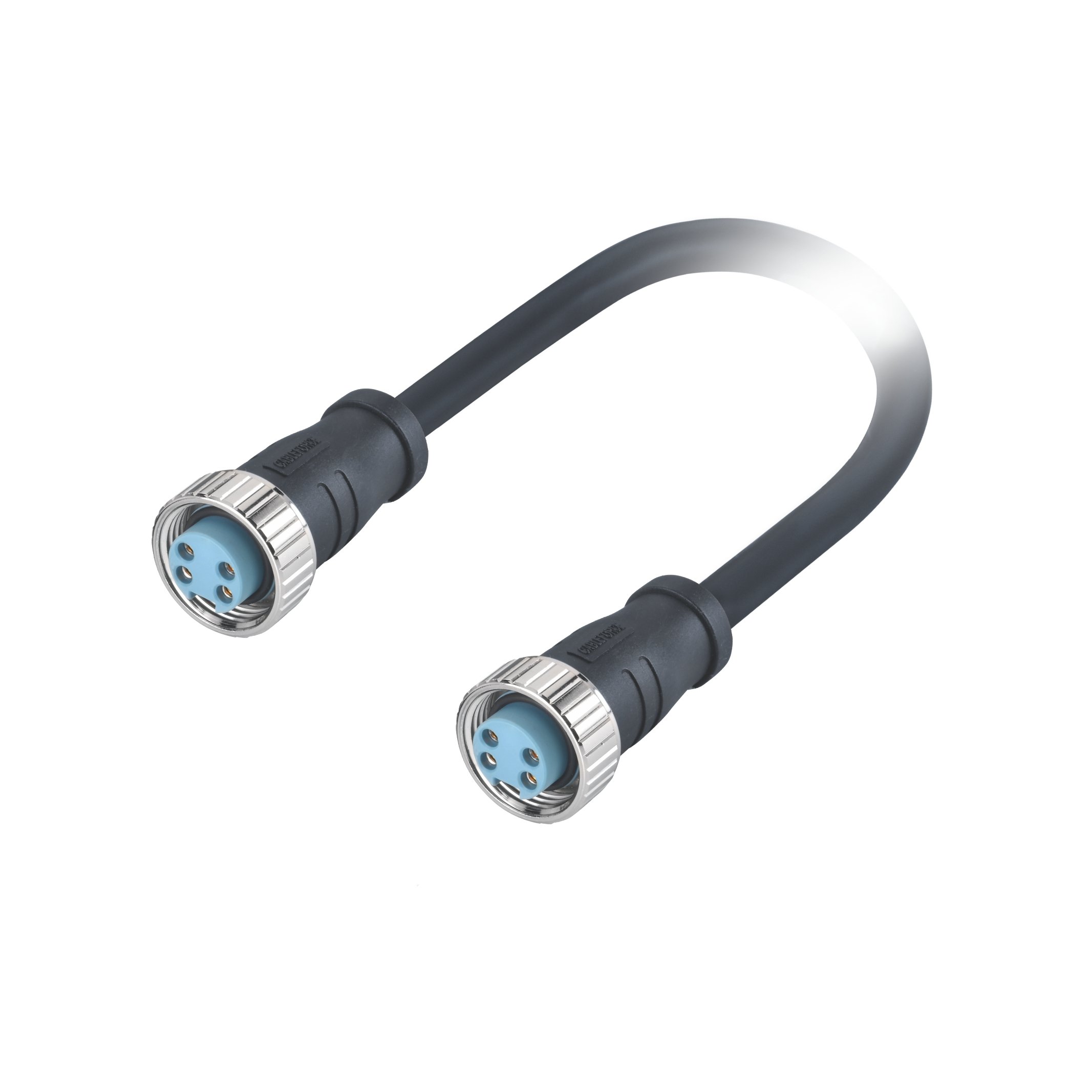 Custom wholesale 7/8 inch Mini-change connector 5pin female to CEE 7/7 power plug molded 1.5m 3x16AWG PVC jacket cable