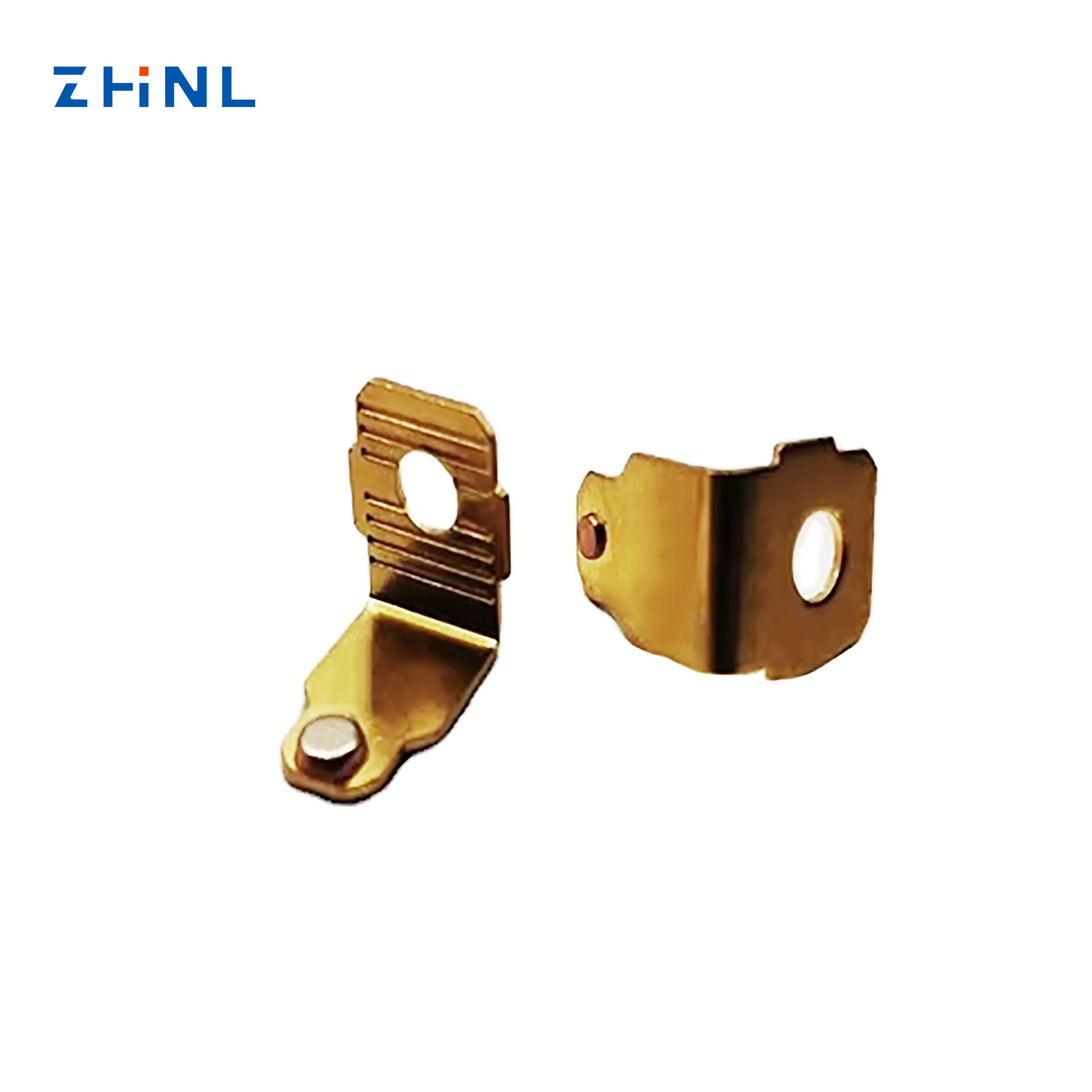 OEM Stamping Metal Top Precision Switch Hardware Parts Euro Power Strip Socket Plug Pin Electrical Contacts Contact Materials