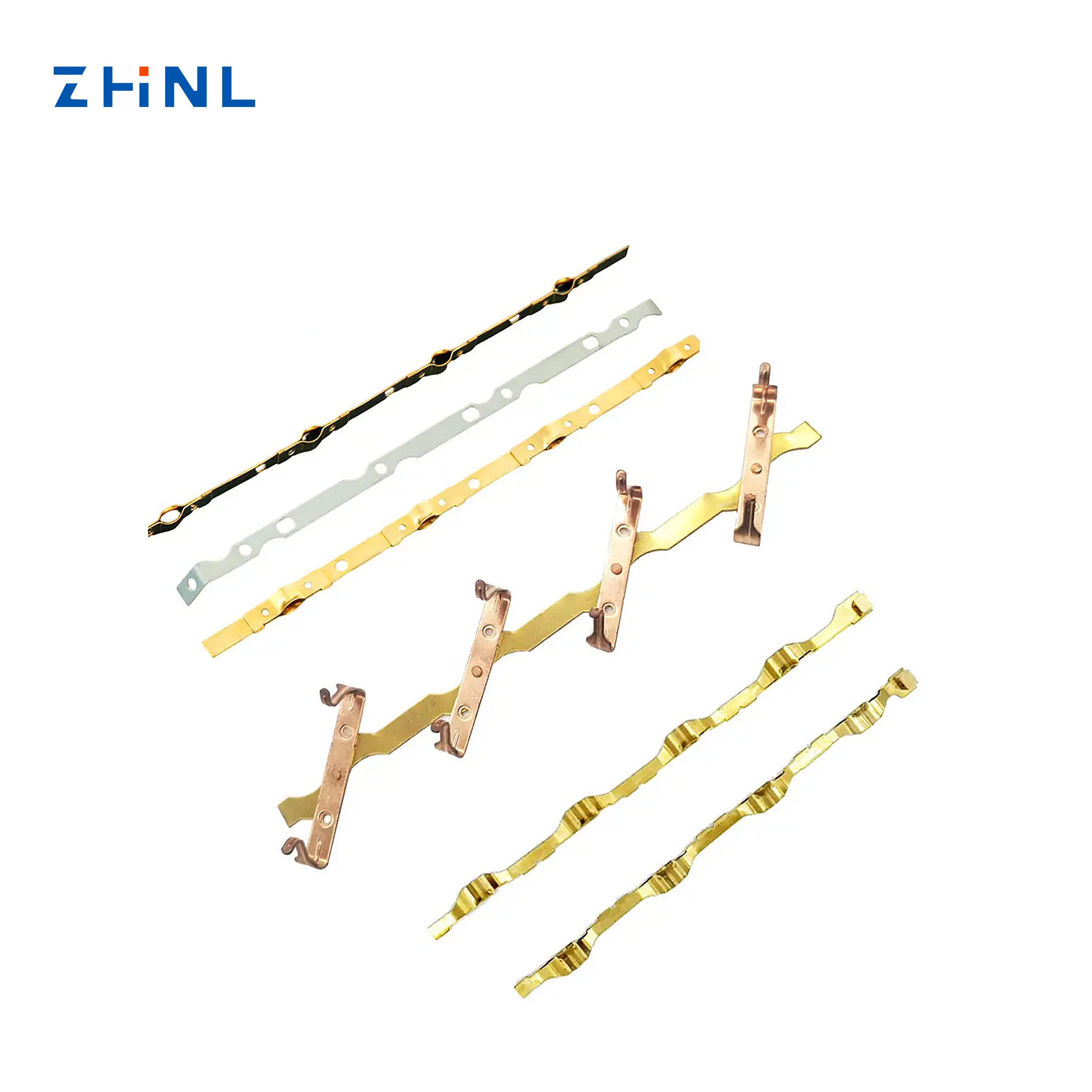 OEM Stamping Metal Top Precision Switch Hardware Parts Euro Power Strip Socket Plug Pin Electrical Contacts Contact Materials