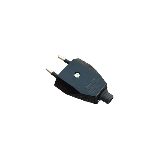 EU Spark Plugs Plastic Pipe End Thread Tube Two 16A Mobile Charger Inserts Power 220V Europe Male 2 Pin Plug