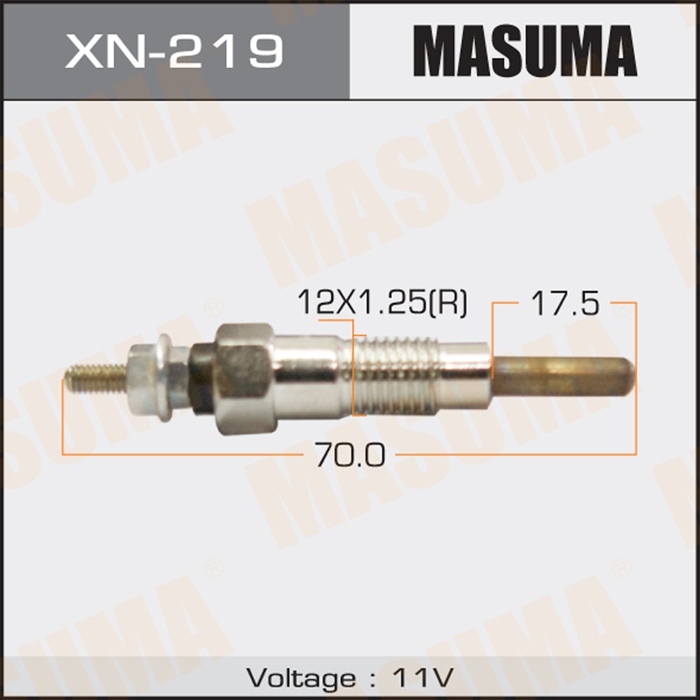 XN-219 MASUMA Car Accessories indicatord light glow plugs dashboard D15B2 1500cc 11065-10G00 for NISSAN ATLAS