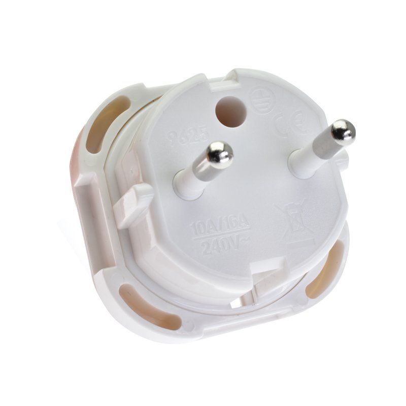Travel Adapter UK to EU europe european plug adapter 10A250V CE RoHS certificate Power Converter 2 pins socket Adapter