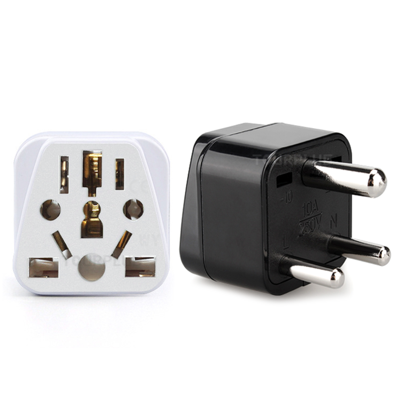 South Africa Round 3 pins conversion adapter 10A to 16A Power Plug Wall Power Plug