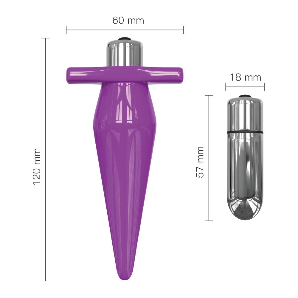 Anal plug Massager Stimulation Safe Anal Vibe Butt Plug Vibrator For Man Woman