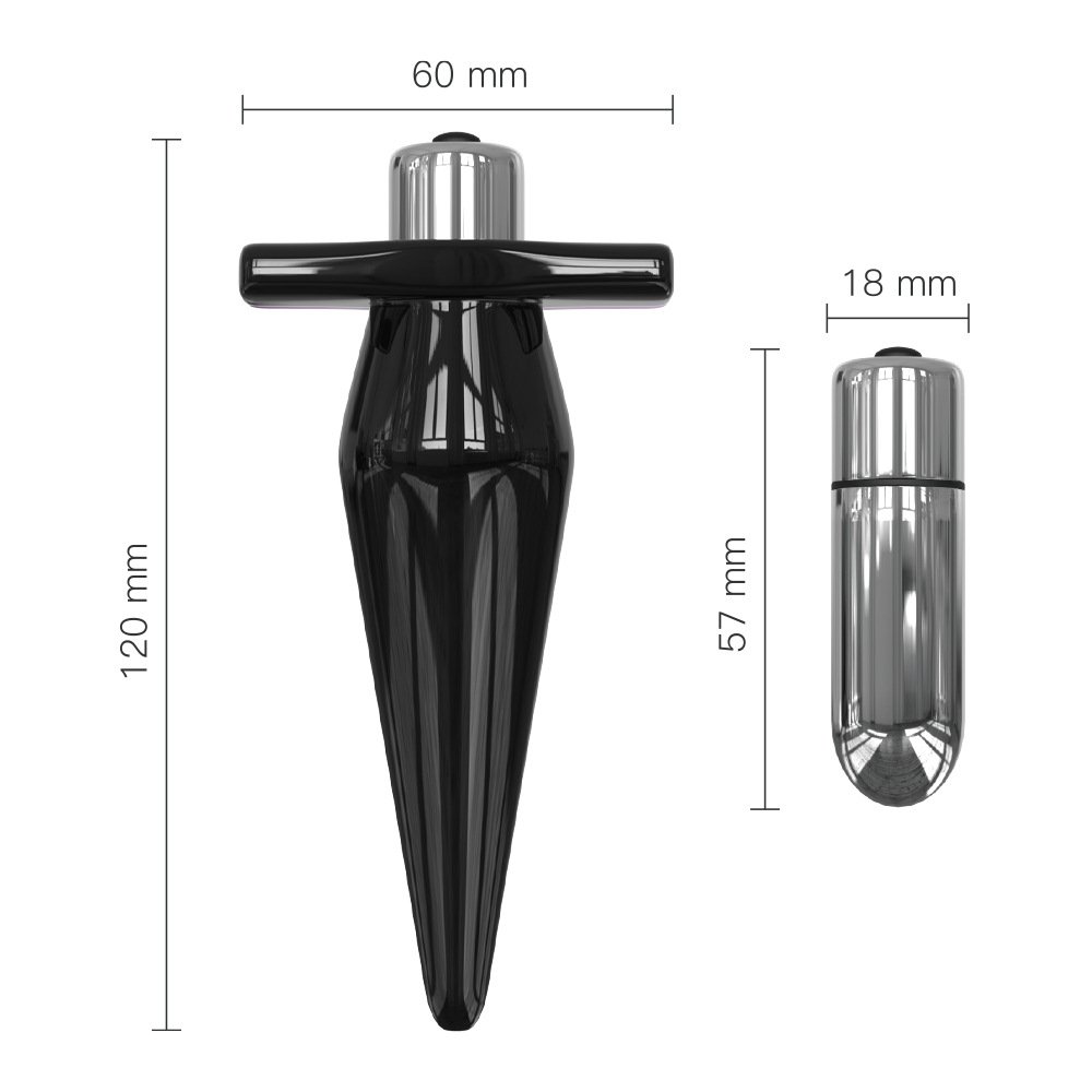 Anal plug Massager Stimulation Safe Anal Vibe Butt Plug Vibrator For Man Woman