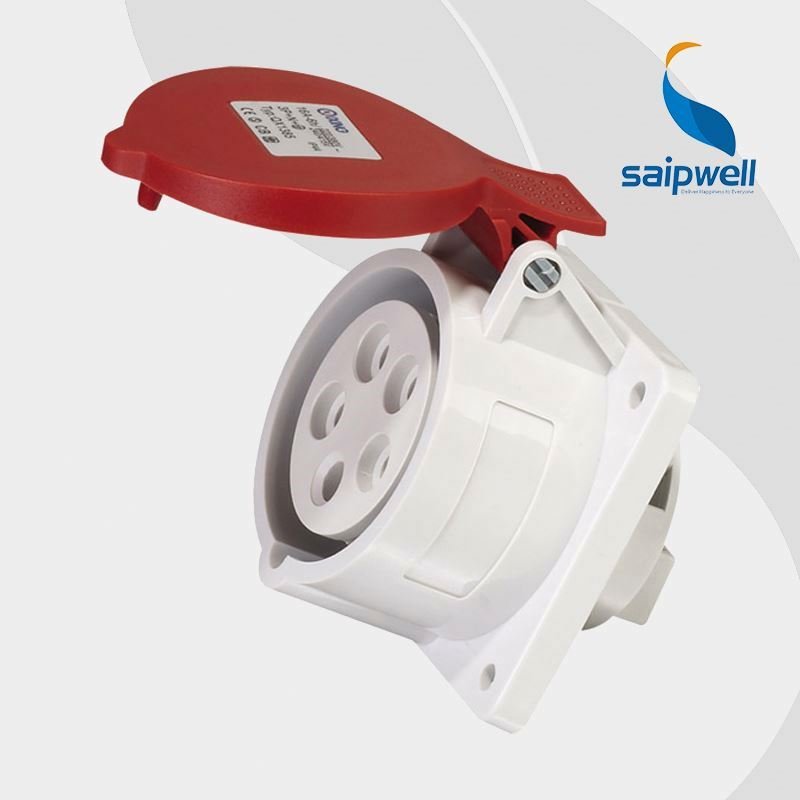 New Fashion Design Saipwell IP Outdoor ABS 16 Amp Industrial Plug Socket