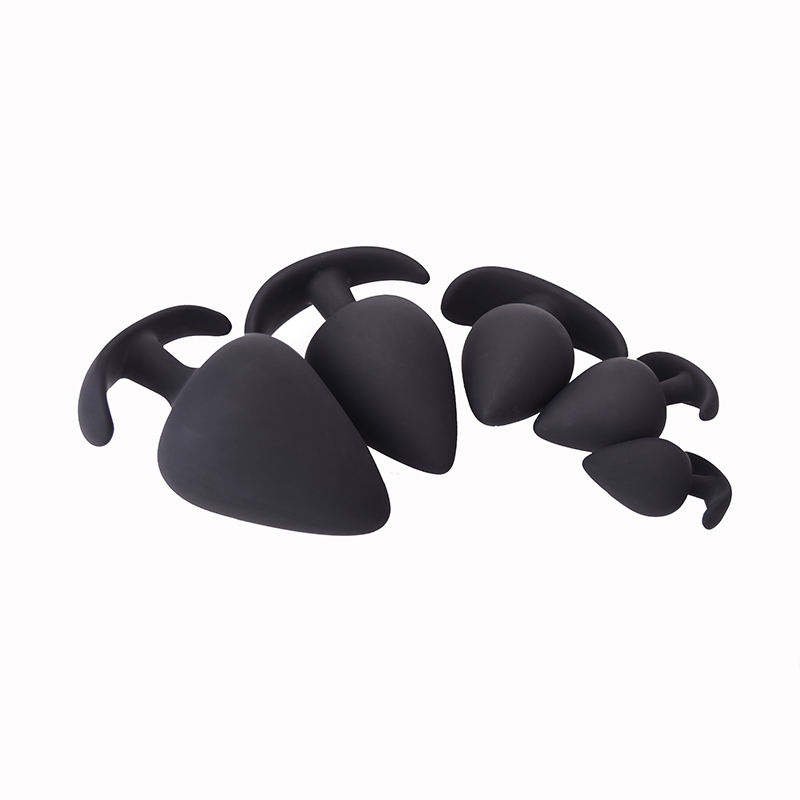 Wearable Portable Anal Plugs Masturbation Big Silicone Trainer Kit Anal Plug For Female Silicone Butt Plug Male