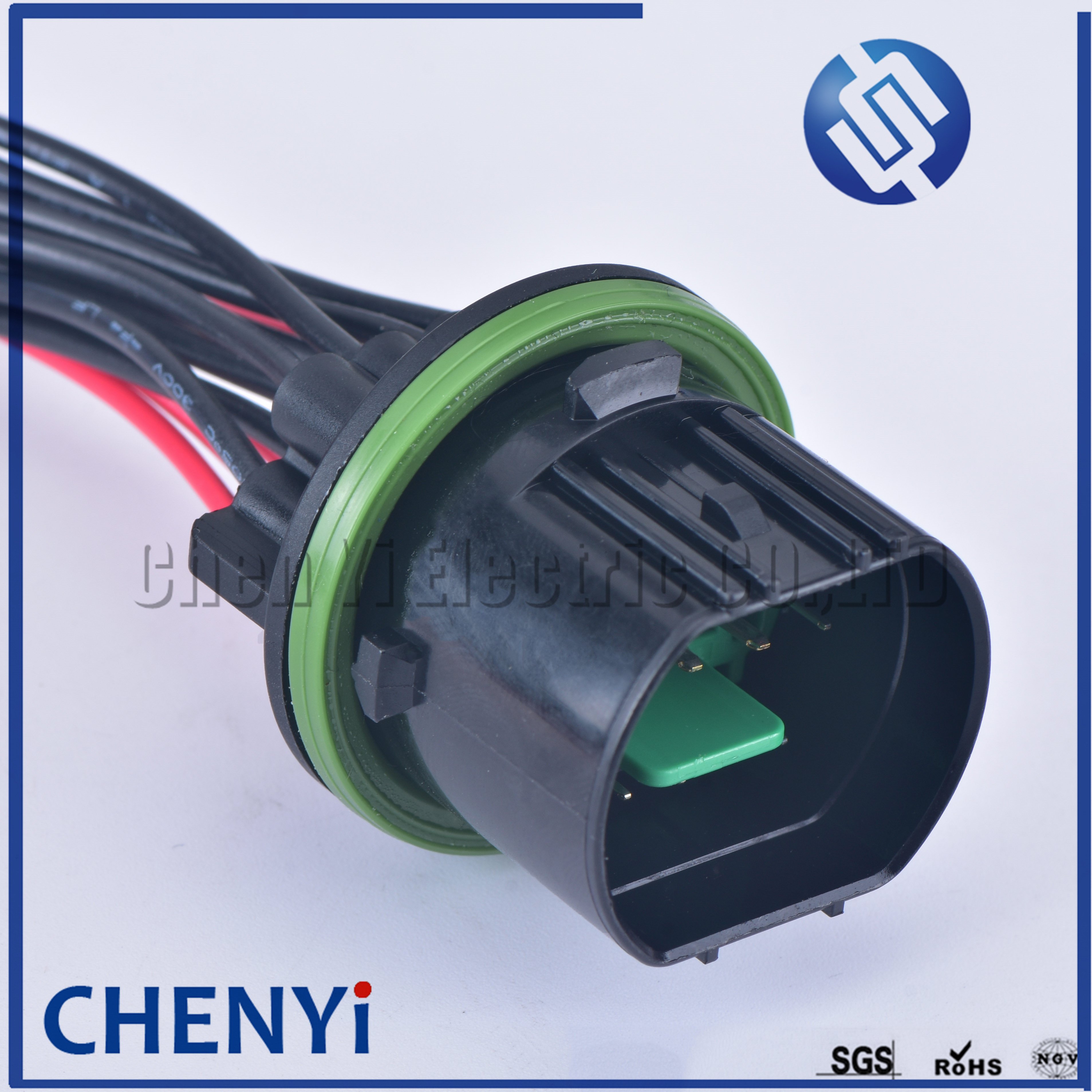 14 Pin GL301-14021 Auto Headlight Waterproof Plug Adapter Car Lamp Light Connector GL291-14021 For IX35 K2 K3 K5 with wires