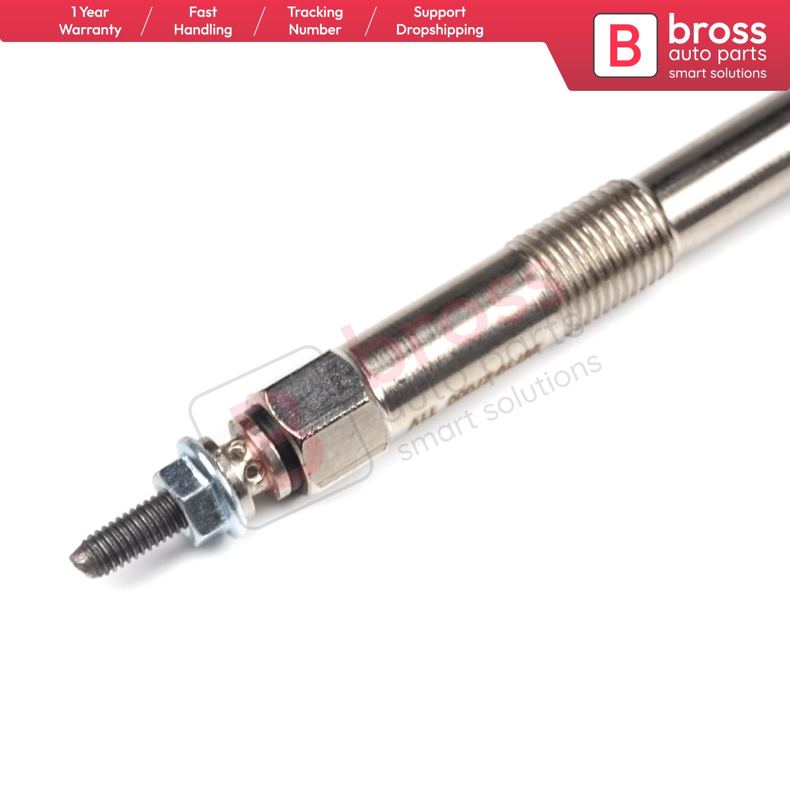 BGP59 1 Piece Heater Glow Plugs GX102, 0100 226422 Bross Auto Parts Made In Turkey High Quality Product