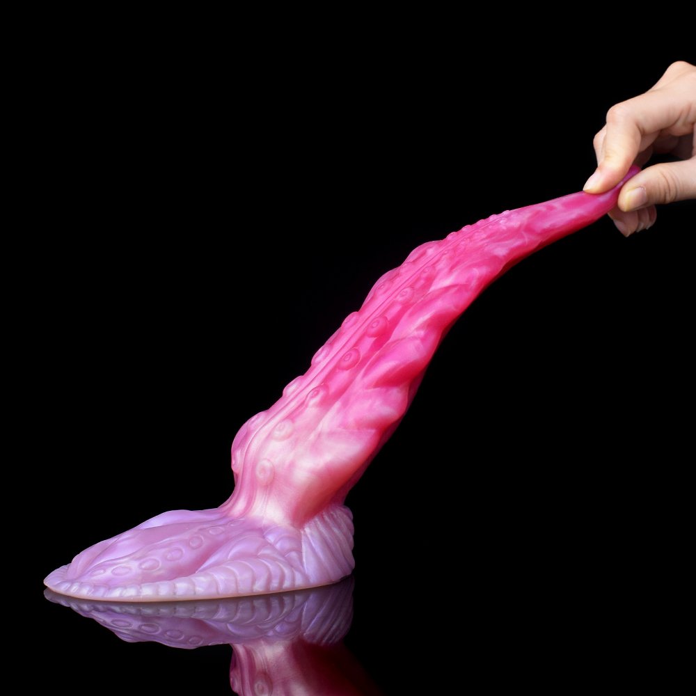 NNSX New Curved Butt Plug Silicone animal tentacle Dildo With Sucker Sex Toys For Women Men G-spot Stimulate Female Masturbator