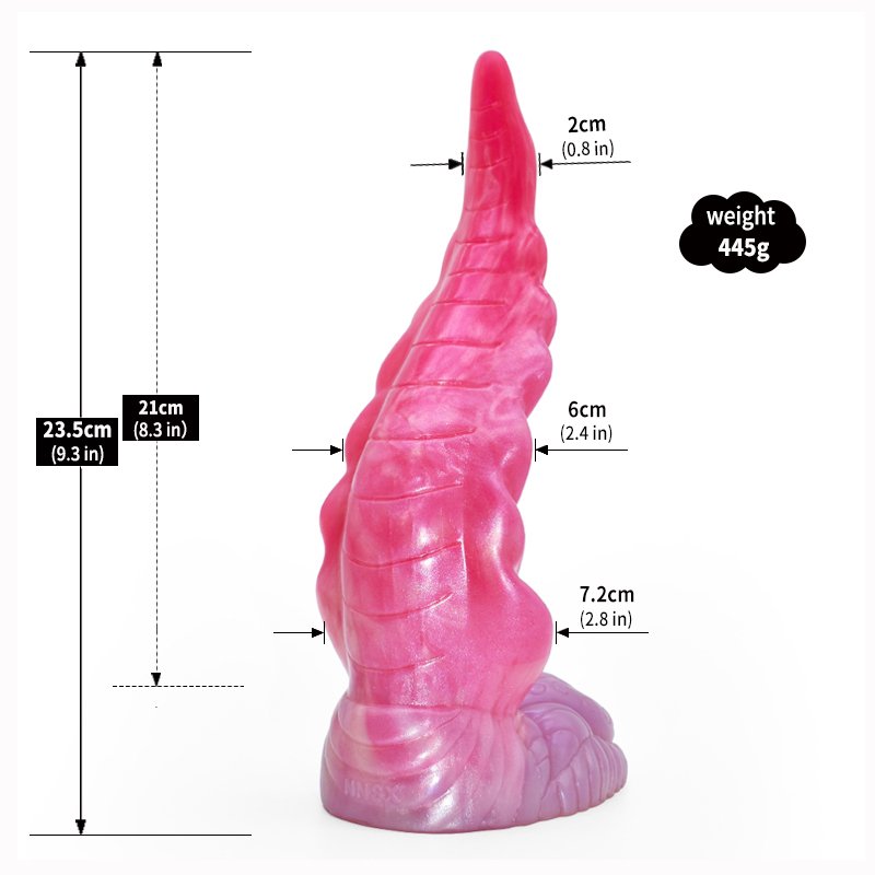 NNSX New Curved Butt Plug Silicone animal tentacle Dildo With Sucker Sex Toys For Women Men G-spot Stimulate Female Masturbator
