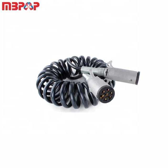 seven 7 core pin cable socket plug for trailer