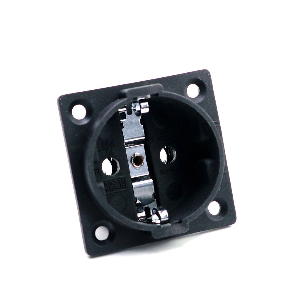 Furutech Schuko FI-E30 (G) Gold FI-E30(R) Rhodium AC 250V 16A EU Power Plug Copper Neutral IEC Inlet European ElectricaL Socket