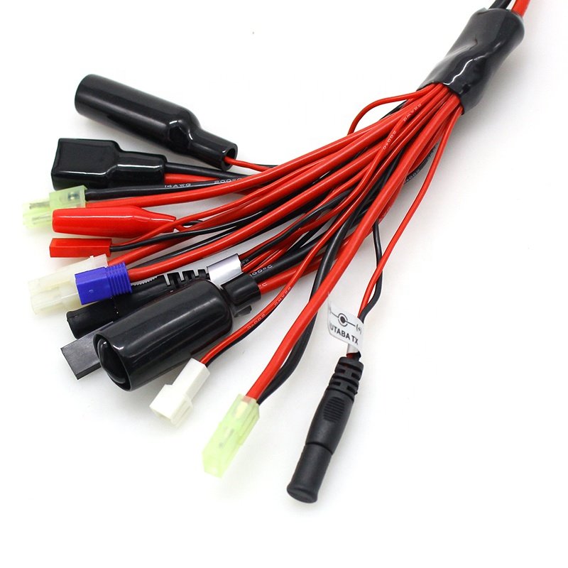 RC charging Cable Lipo Battery Multi Charger adapter Convert Wire 4.0mm Banana Plug to Tamiya Mini Tamiya JST X60