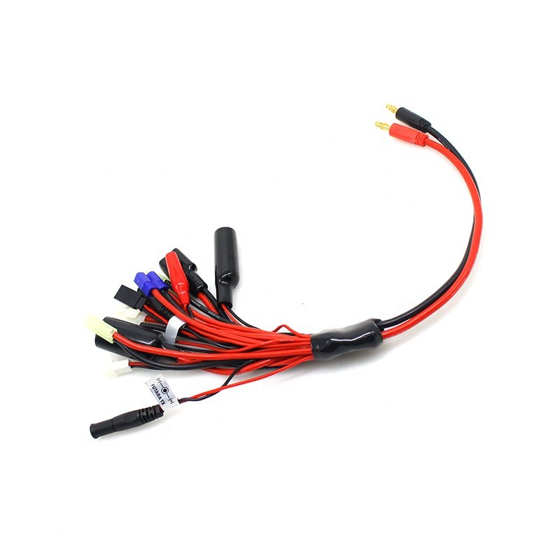 RC charging Cable Lipo Battery Multi Charger adapter Convert Wire 4.0mm Banana Plug to Tamiya Mini Tamiya JST X60