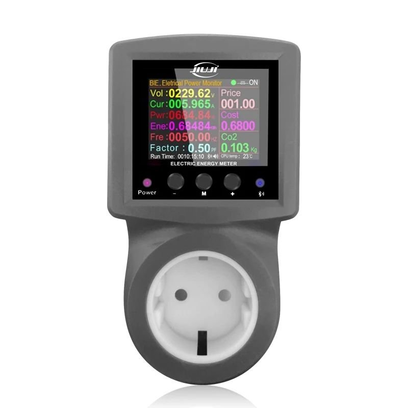 Jiuji JJEPM-16SW 265V 16A AC WIFI Digital Wattmeter Power Kilowatt Wattage Energy Meter Smart Socket Plug