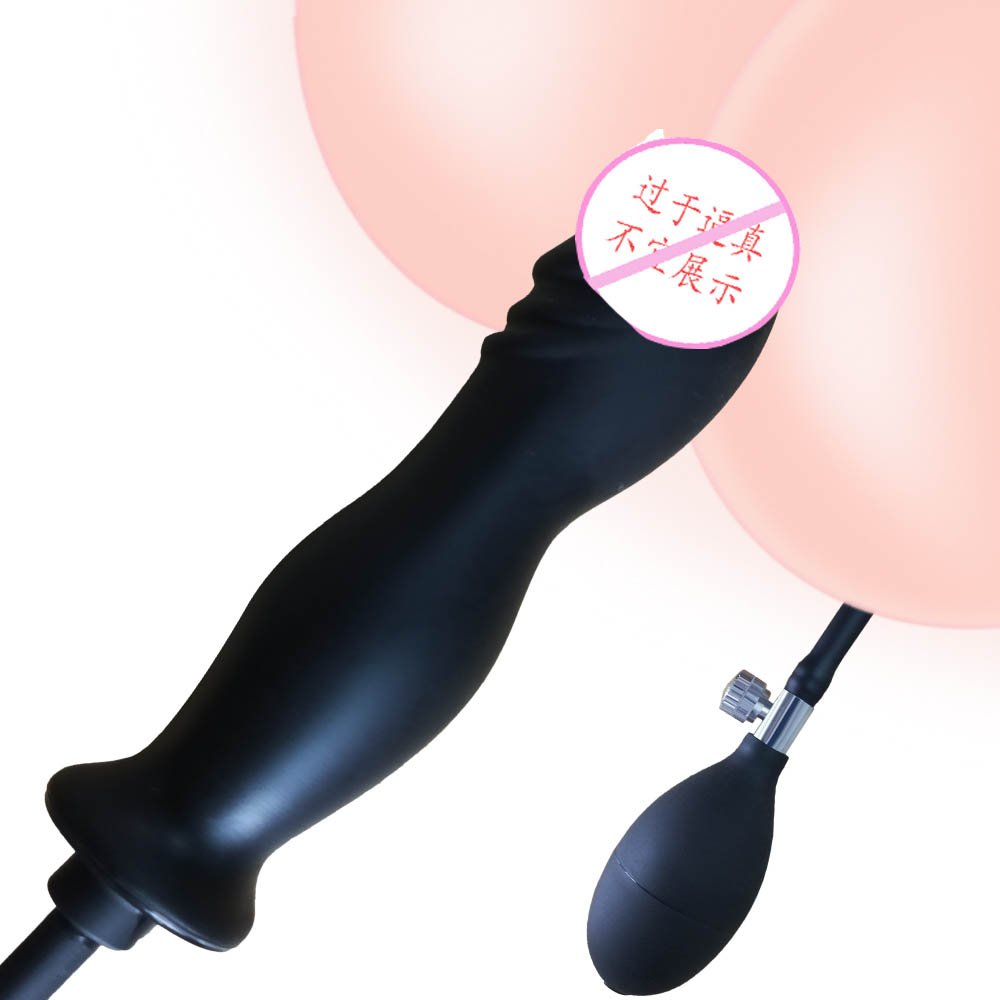 Inflatable Huge Anal Plug ass Vagina Anus Dilator Adult Games Sex Toy For Woman Men Masturbation