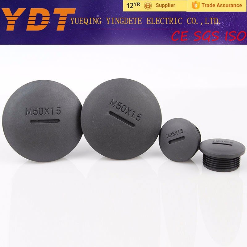 M12*1.0 Nylon Blind End cap for Cable Gland