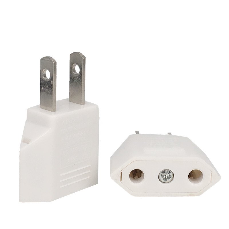 4.8mm EU To US JP Copper US Japan China Travel Plug Adapter European Power Adaptor Electrical Plug Converter Sockets AC Outlet