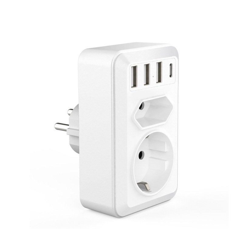 New Product 1 to 2 Way EU Electrical Power Extender,wall Charger Plug Adapter, Smart Wall Power Socket Tecnologia OEM 13 250G