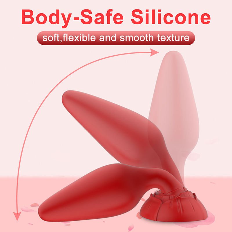 New Design Silicone Butt Plug With Sucker Real Touch Female Butt Plug Anal Beads Anal Dilator Anal Toys for Male Women