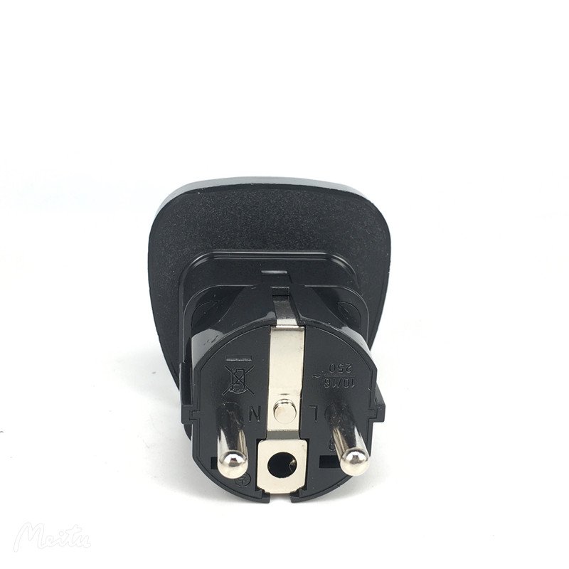 New products Hot Daul socket Brazil to Eu Euro schuko plug adapter adaptor