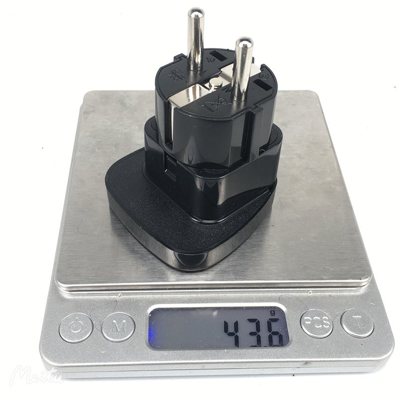 New products Hot Daul socket Brazil to Eu Euro schuko plug adapter adaptor