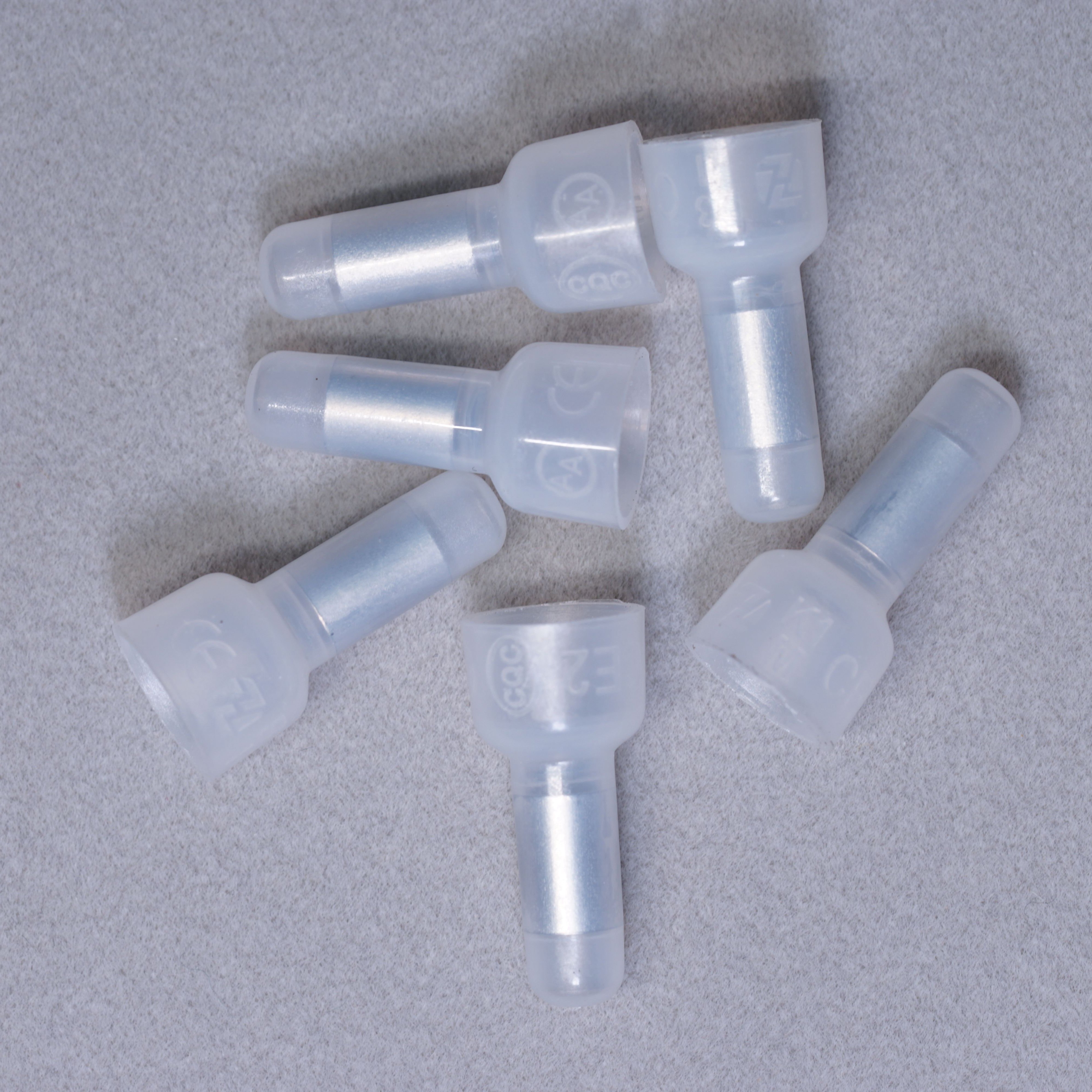 Good Quality Nylon Closed End Wire Terminals Connectors Nylon Closed End Wire Lugs - 100 pcs