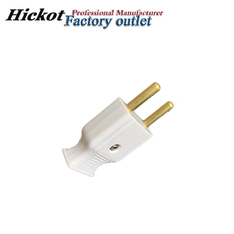 Asia 2 pin electric plug 2 round adapter plug
